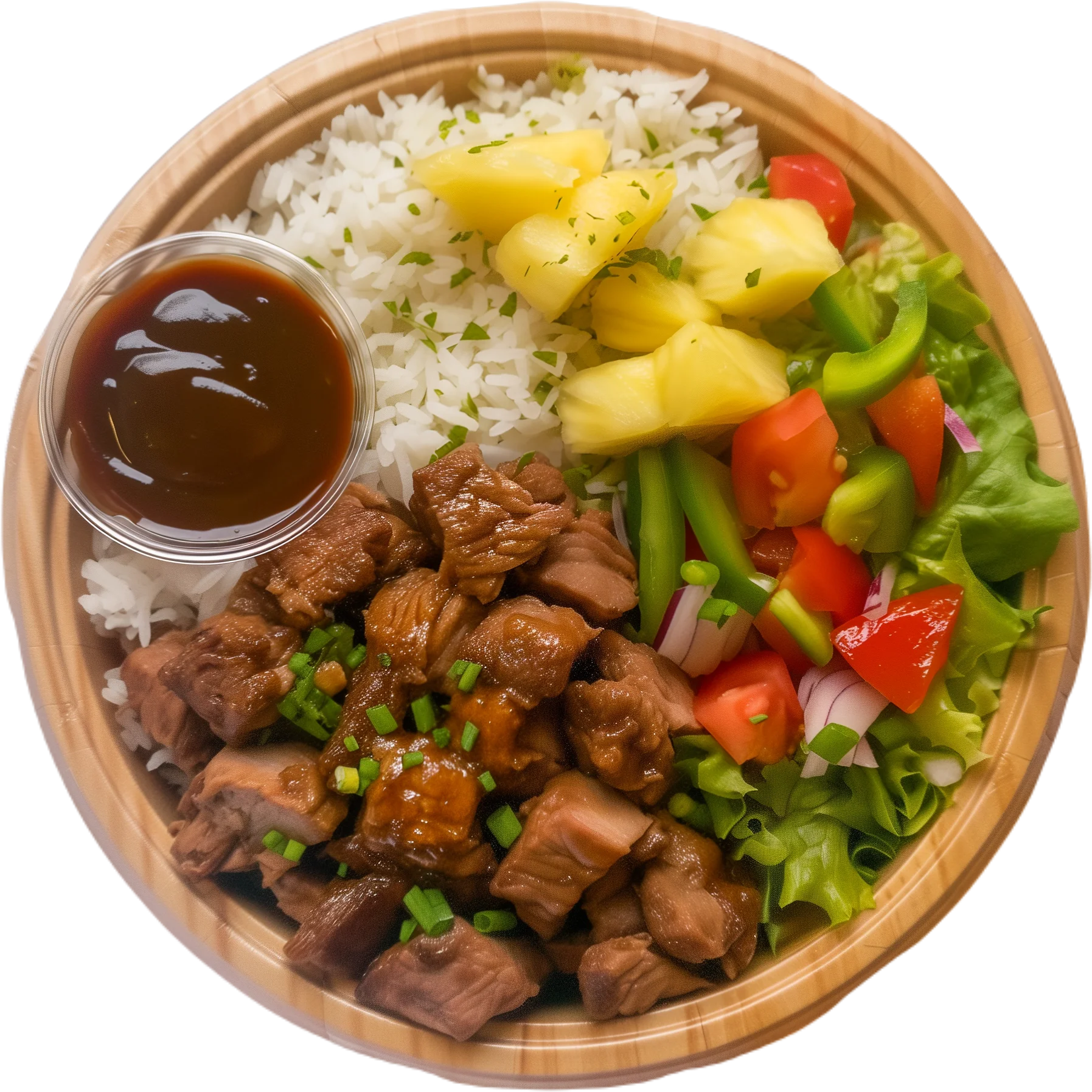 Jerk chicken rice bowl