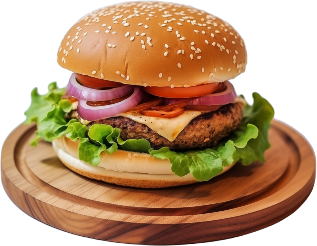 Tikkitok vegetarian potato burger